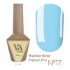 RUBBER BASE FRENCH PRO "VALERI", 12 ml №17