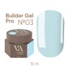 BUILDER GEL PRO "VALERI", 15 ml №03