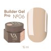 BUILDER GEL PRO "VALERI", 15 ml №06