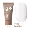 ACRYL GEL "VALERI", 30 ml №01