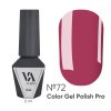 COLOR GEL POLISH PRO "VALERI", 6 ml №72